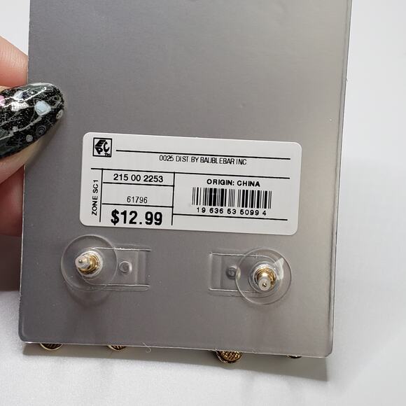 Sugarfix by Baublebar Whipped Cream Whip Ice Cream Truck Earrings - Picture 2 of 4